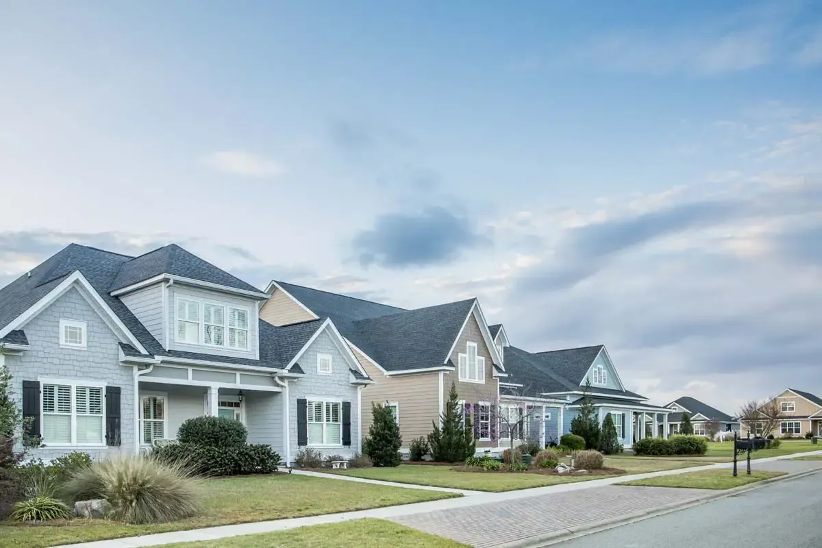 A finished home, what the construction file is aiming toward