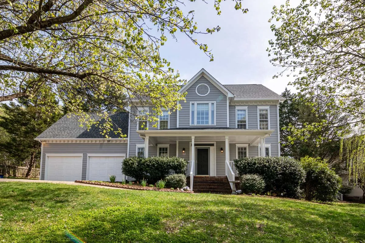 A larger home in a high-value neighborhood