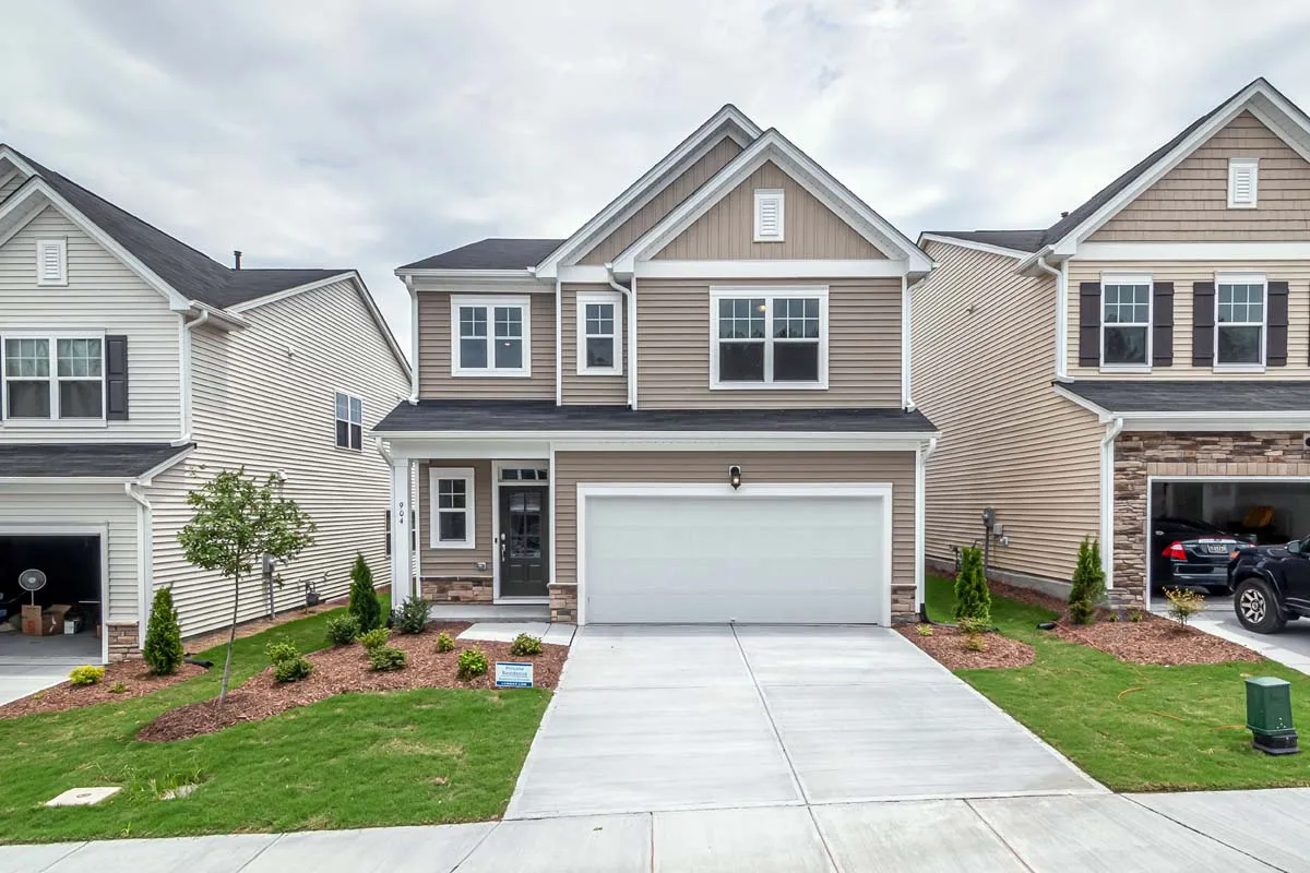 A reachable first home with a simple, welcoming facade