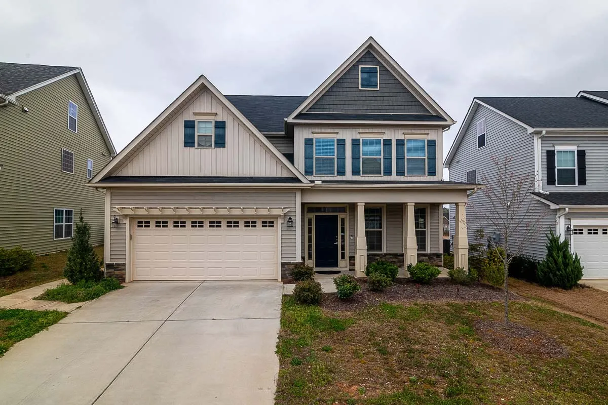 A light, well-kept house on a quiet lot