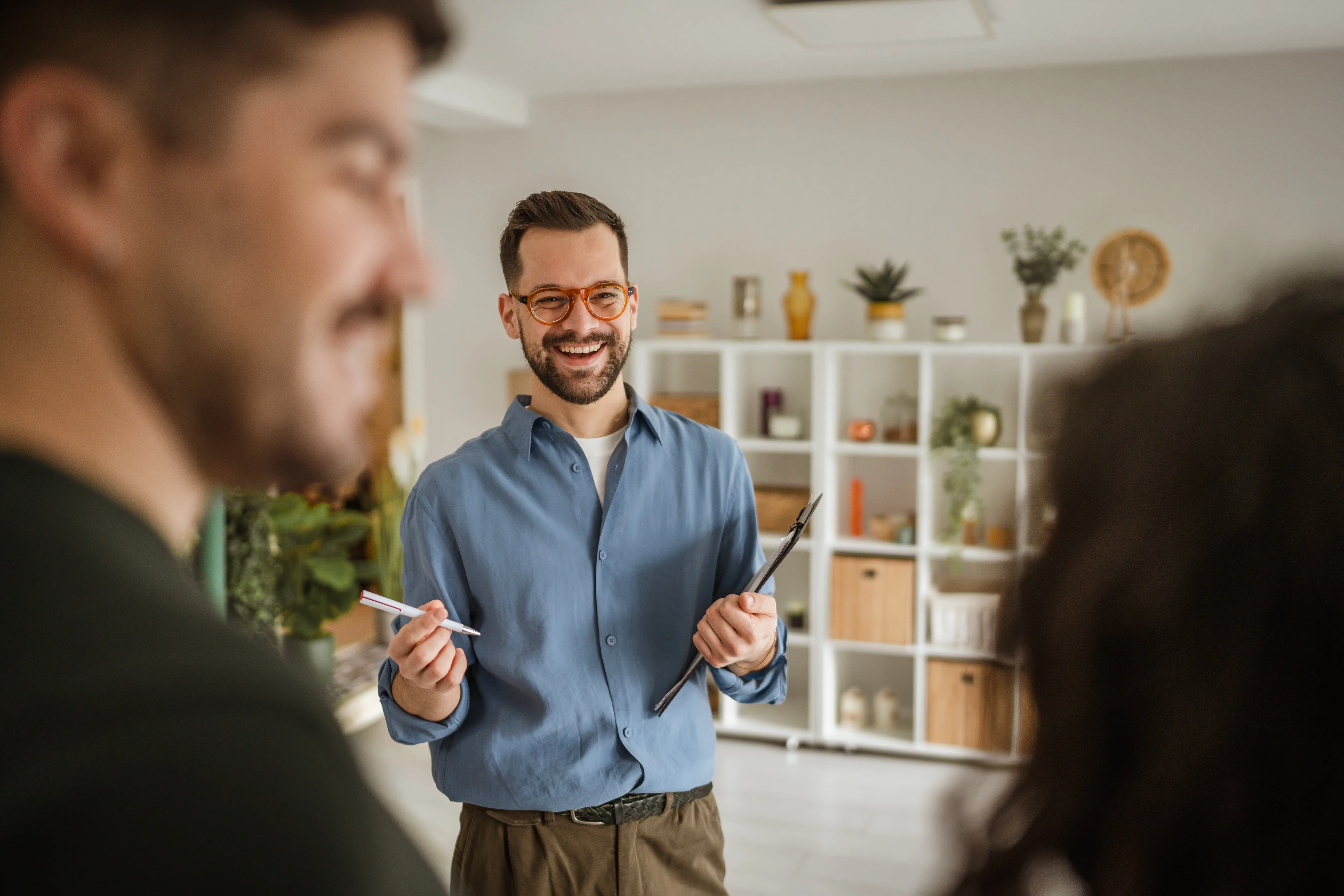 A conversation about a self-employed file
